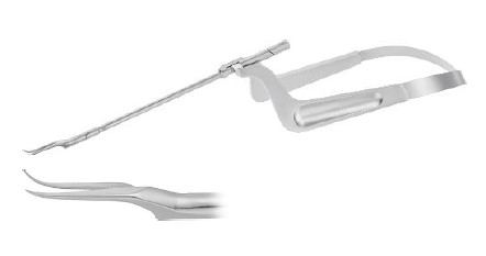 МІКРО НОЖИЦІ ВИГН. ТУП./ТУП.